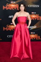 Elizabeth Henstridge Captain Marvel Premiere