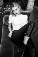 Stella Maxwell - 7 For All Mankind clothing launch Photoshoot 2018