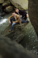 Elijah Wood & Sean Astin - Los Angeles Times 2003