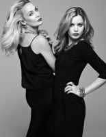 Jerry Hall and Georgia May Jagger - Elle Brazil 2013