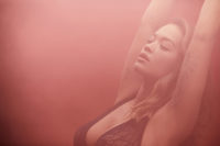 Rita Ora - Tezenis Miami Bra Campaign 2017
