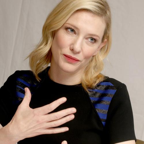 Cate Blanchett – Cinderella Press Conference Portraits (2015)